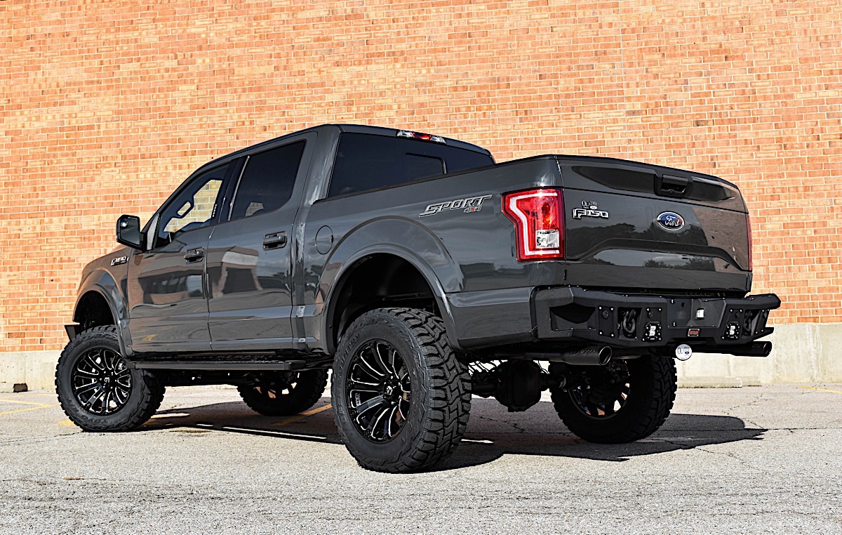 Ford F-150 with Fuel 1-Piece Wheels DIESEL D598